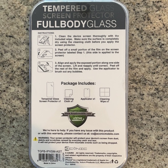 Glass screen protector - Picture 2 of 2